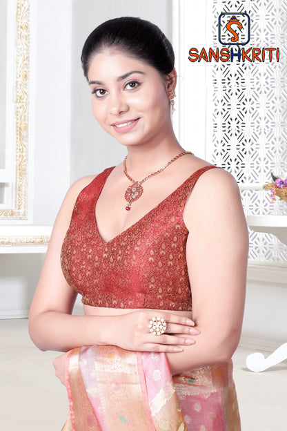 Sleeveless blouse