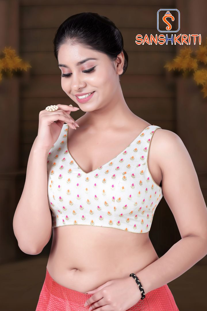 Chanderi Silk Blouse