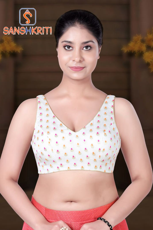 Chanderi Silk Blouse